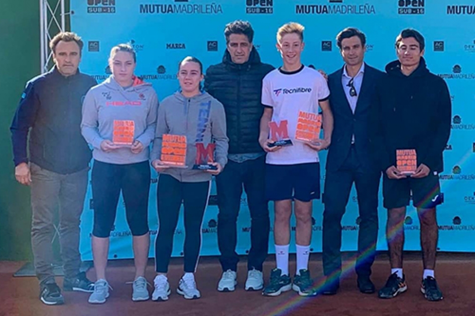 Lidn Amurrio y Nacho Serra se llevan el Mutua Madrid Open Sub16 de Jvea