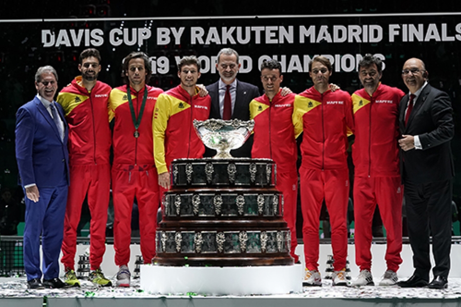 La Selección Española MAPFRE conquista su 6ª Copa Davis en Madrid ante Canadá 