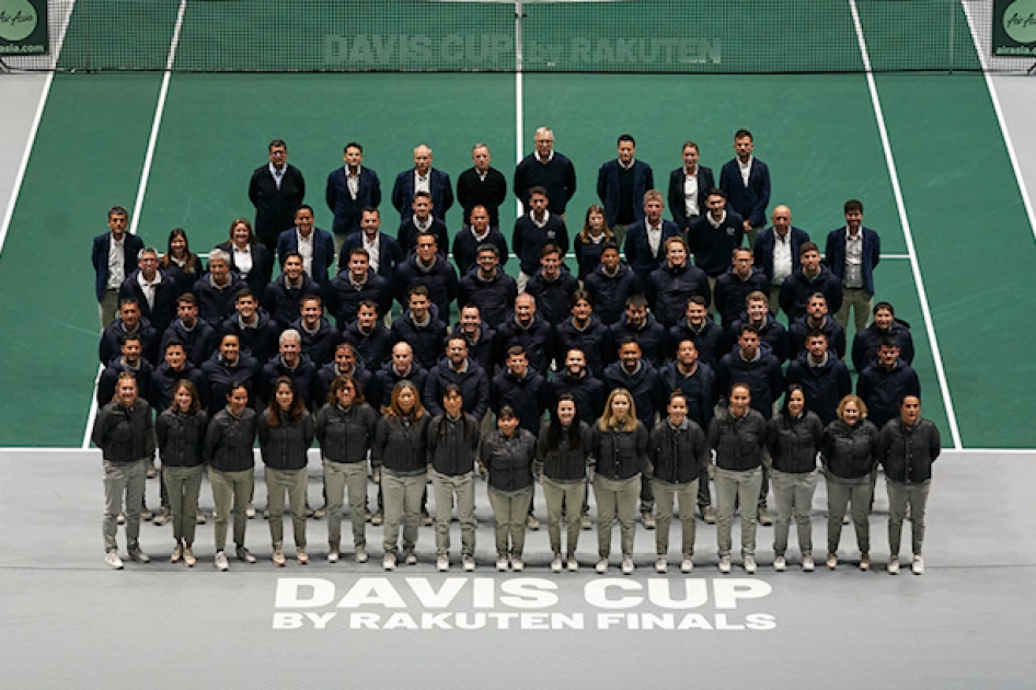 Destacada presencia de árbitros españoles en las Finales de la Copa Davis Madrid 2019