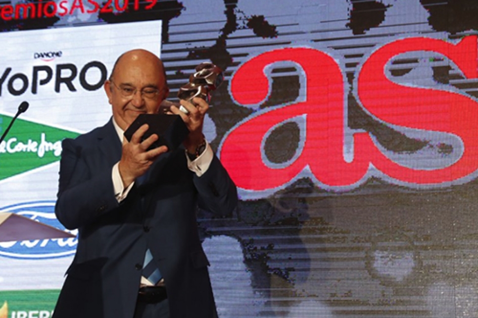 La Selección Española MAPFRE de Tenis recibe uno de los “Premios As del Deporte” en Madrid