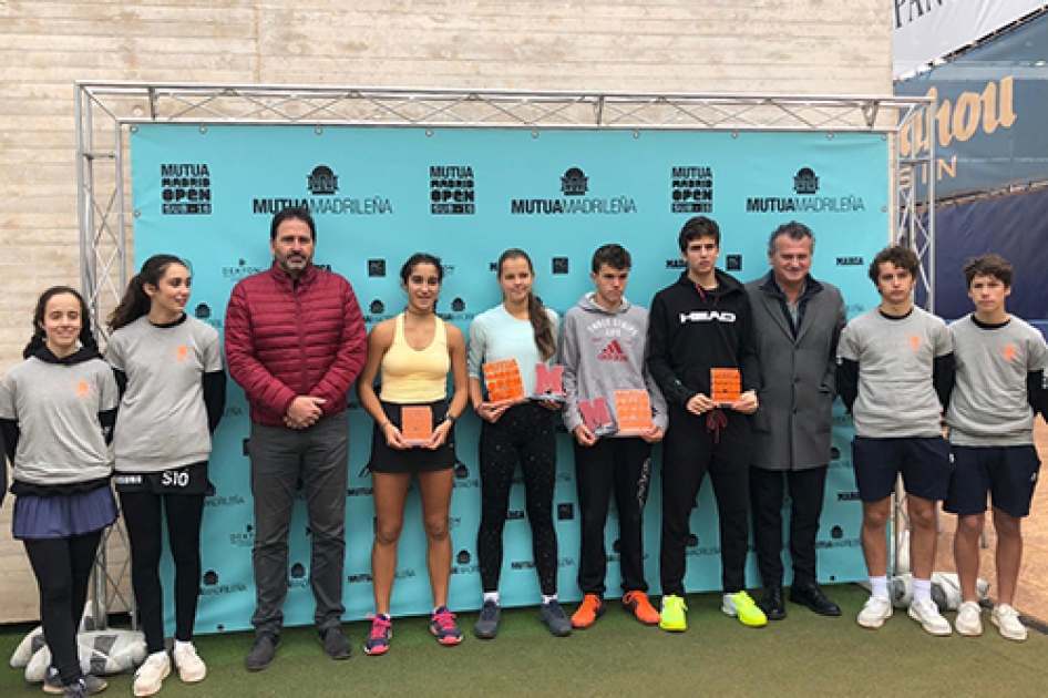 Victorias de Adrián Núñez y Elizabeth Jürna en el segundo “Mutua Madrid Open Sub’16” de Madrid Victorias de Adrián Núñez y Elizabeth Jürna en el segundo “Mutua Madrid Open Sub’16” de Madrid