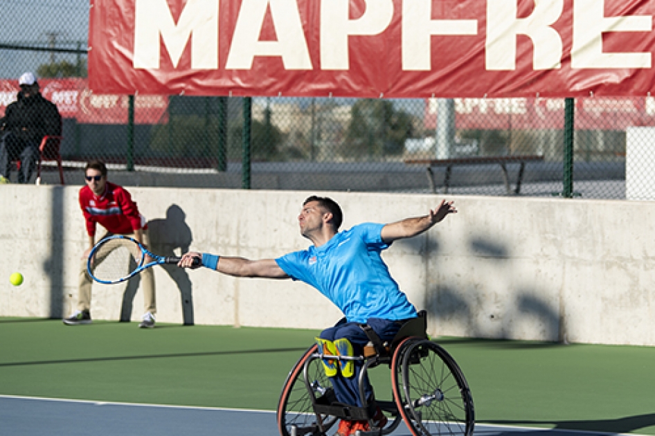 El Campeonato de España MAPFRE de Tenis en Silla se decide también esta semana en Manacor