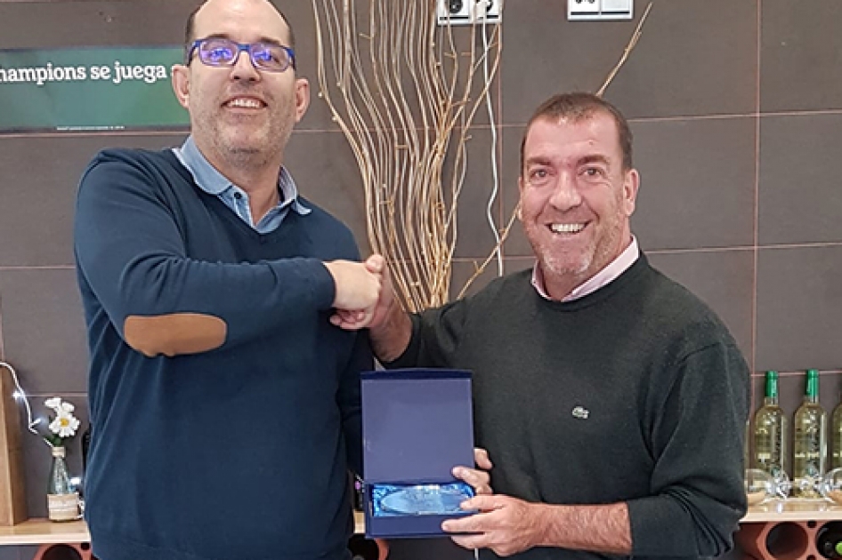El Comité Español de Árbitros de Tenis reconoce a Curro Ruiz como árbitro internacional más destacado de 2019