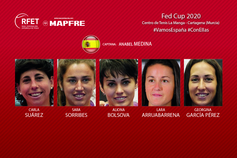 Suárez, Sorribes, Bolsova, Arruabarrena y García Pérez formarán la Selección Española MAPFRE Suárez, Sorribes, Bolsova, Arruabarrena y García Pérez formarán la Selección Española MAPFRE