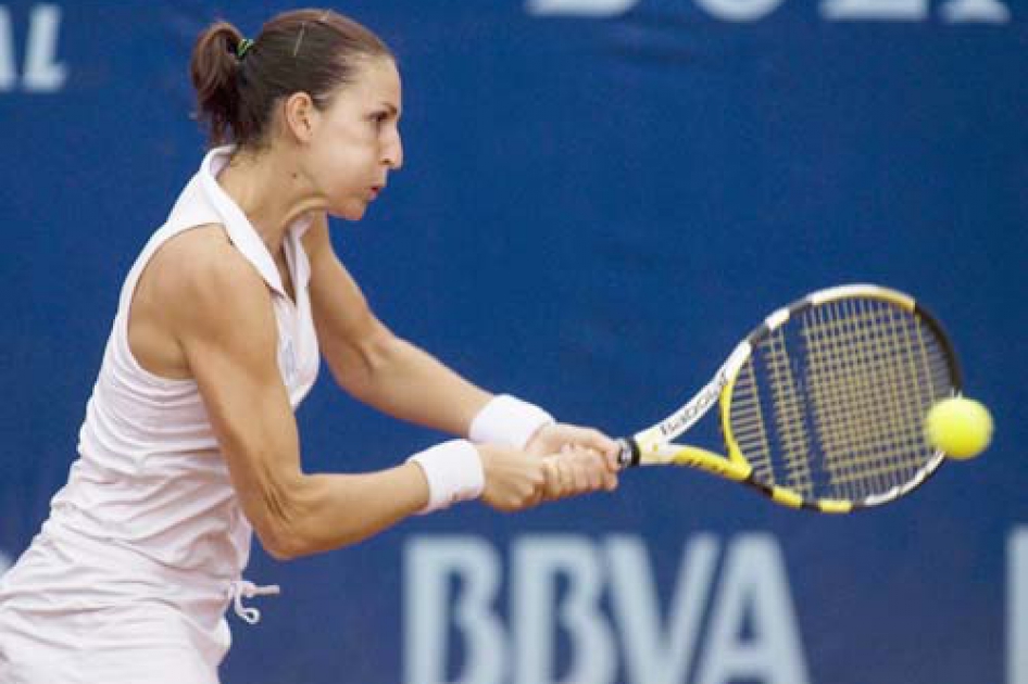 Arantxa Parra se queda a las puertas de la primera final de su carrera en Bogotá Arantxa Parra se queda a las puertas de la primera final de su carrera en Bogotá
