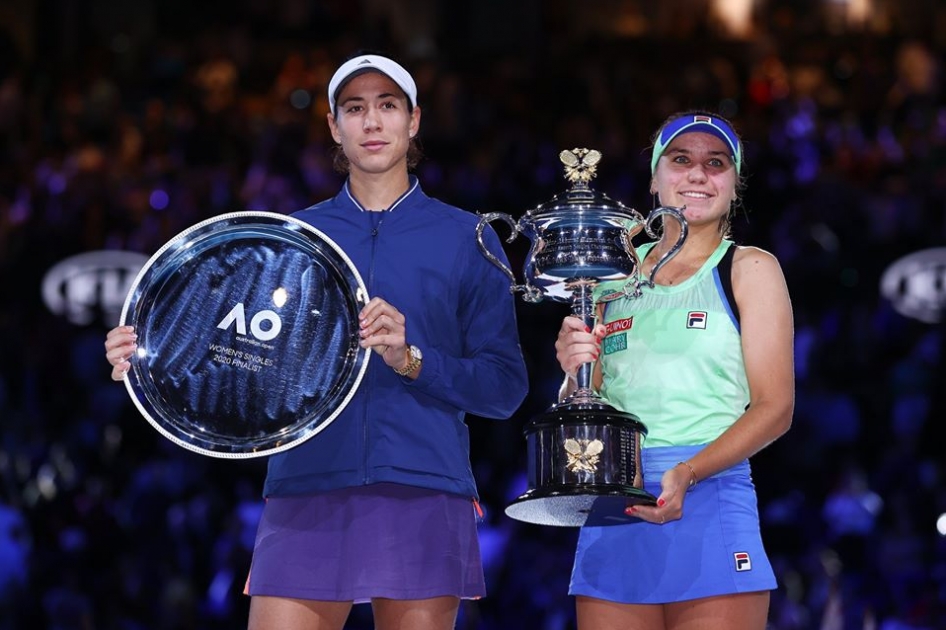 Garbie Muguruza cede la final del Open de Australia ante Sofia Kenin