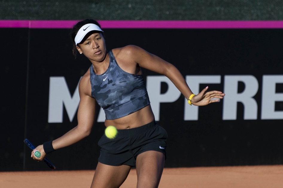 Naomi Osaka llega a La Manga para incorporarse al equipo de Fed Cup de Japn