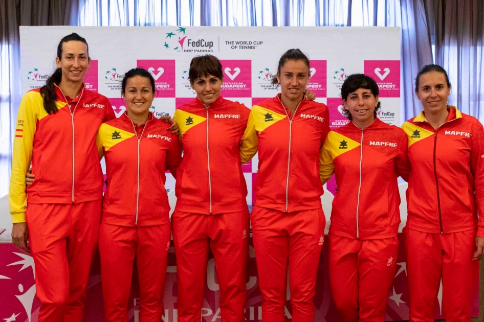 Sorribes abrir frente a Osaka y Surez jugar con Doi en la primera jornada de la Fed Cup en La Manga