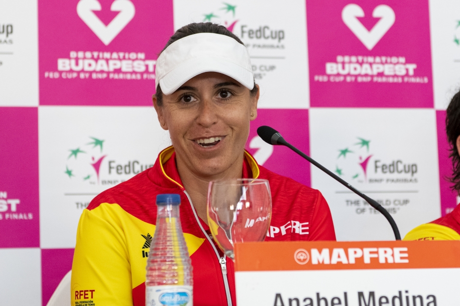 Anabel Medina: “Estamos preparadas para afrontar la eliminatoria contra Japón” Anabel Medina: “Estamos preparadas para afrontar la eliminatoria contra Japón”