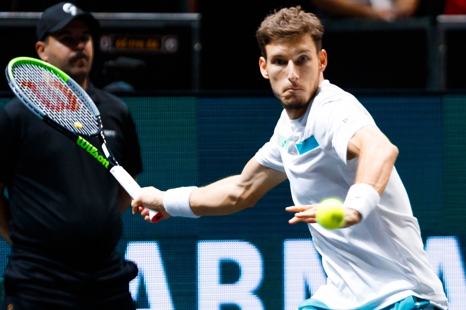 Pablo Carreño se queda a las puertas de la final en Rotterdam Pablo Carreño se queda a las puertas de la final en Rotterdam