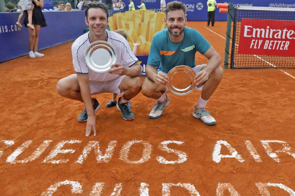 Marcel Granollers, campeón dobles en Buenos Aires junto a Horacio Zeballos