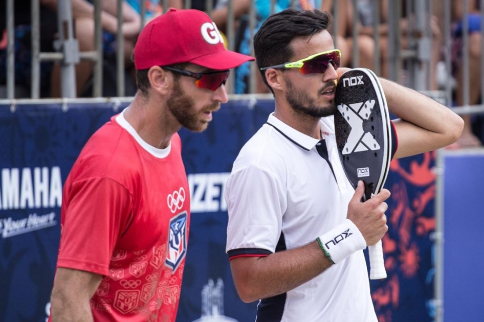 Final de Antomi Ramos y Gerard Rodrguez en el torneo de 35 mil dlares de Santos