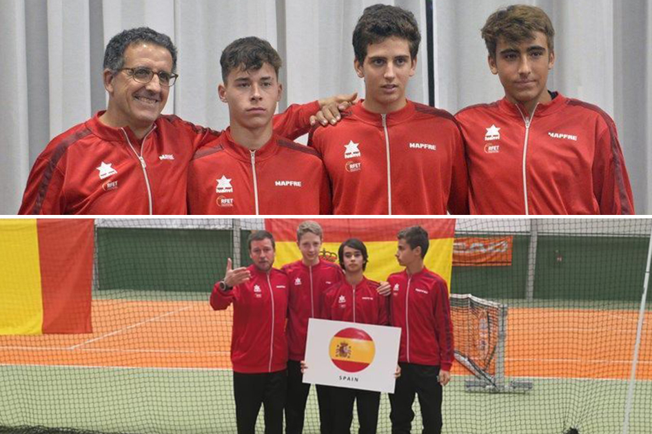 Sptimo puesto para las selecciones espaolas MAPFRE Sub16 y Sub14 en el europeo Winter Cup