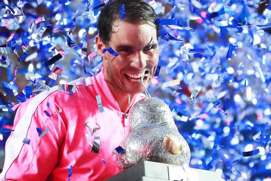 Nadal conquista su primer título del año en Acapulco Nadal conquista su primer título del año en Acapulco