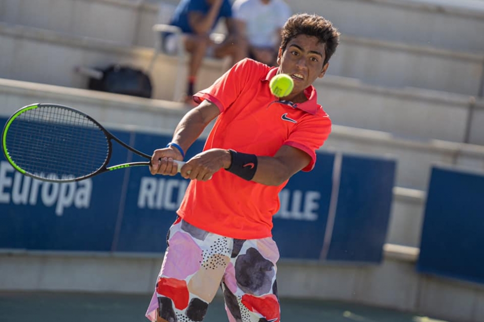 Final de Daniel Rincón en el primer internacional júnior del año en Manacor Final de Daniel Rincón en el primer internacional júnior del año en Manacor