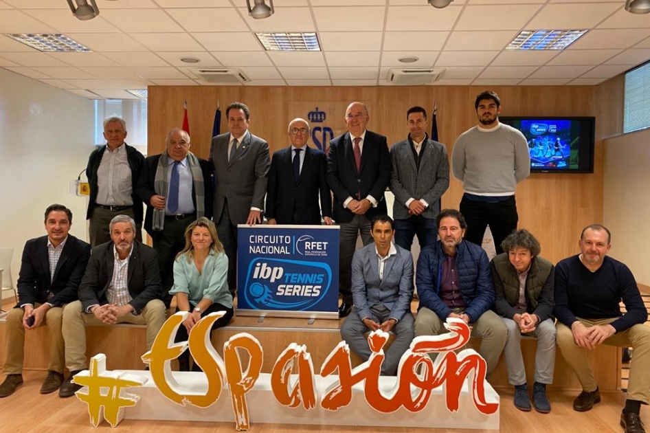 Presentación de las IBP Tennis Series – Circuito Nacional RFET 2020 en el CSD Presentación de las IBP Tennis Series – Circuito Nacional RFET 2020 en el CSD