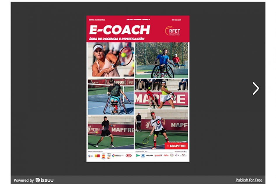 Todos los números de la revista E-Coach para técnicos, disponibles de forma gratuita Todos los números de la revista E-Coach para técnicos, disponibles de forma gratuita