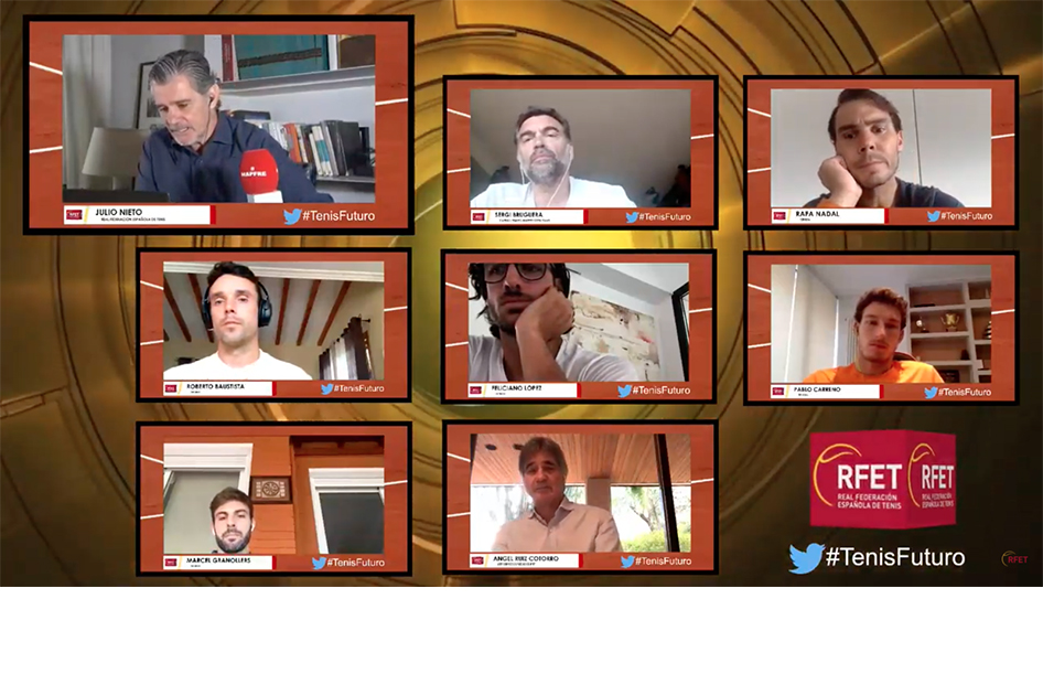 Los campeones de la Copa Davis hablan sobre el futuro del tenis tras el Covid-19 en RFETV 