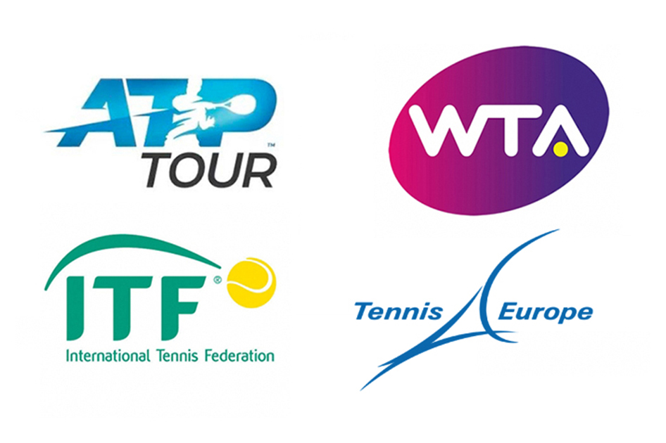 ATP, WTA, ITF y Tennis Europe extienden la suspensin de todas sus competiciones hasta el 31 julio