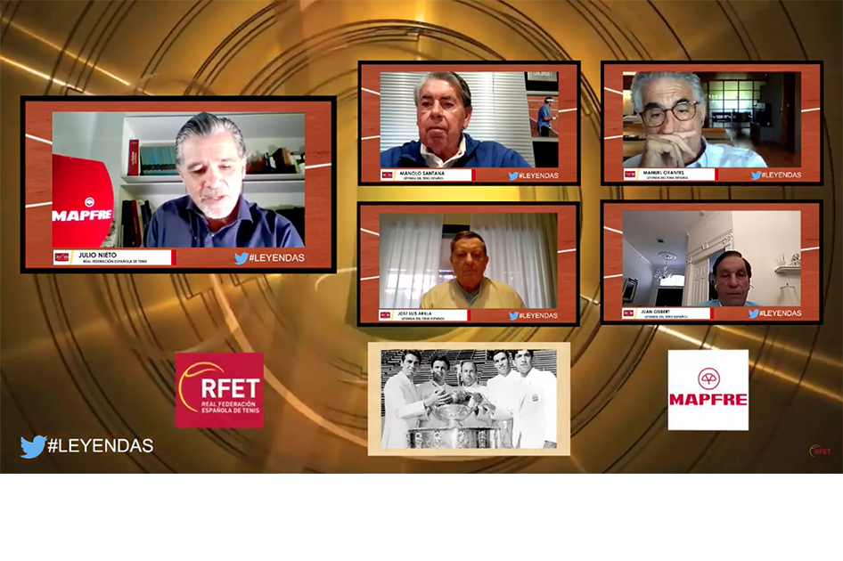 Este domingo hemos hablado con leyendas del tenis español en RFETV Este domingo hemos hablado con leyendas del tenis español en RFETV