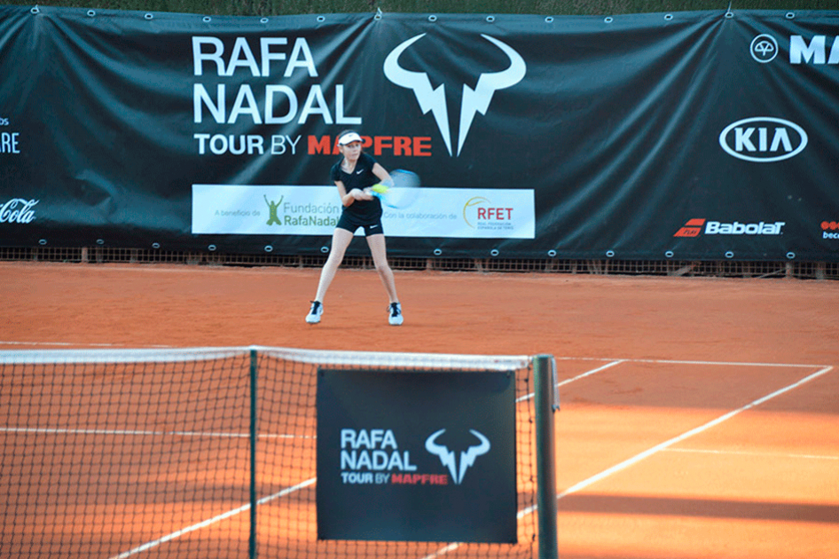 Nuevas fechas para los torneos pendientes del Rafa Nadal Tour by MAPFRE