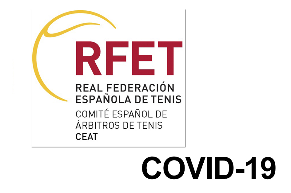 Ayudas de la RFET concedidas a árbitros españoles por el COVID-19