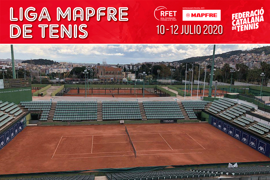 El torneo inaugural de la Liga MAPFRE de Tenis previsto en el CT Lleida se traslada al CMT Vall d'Hebron en Barcelona