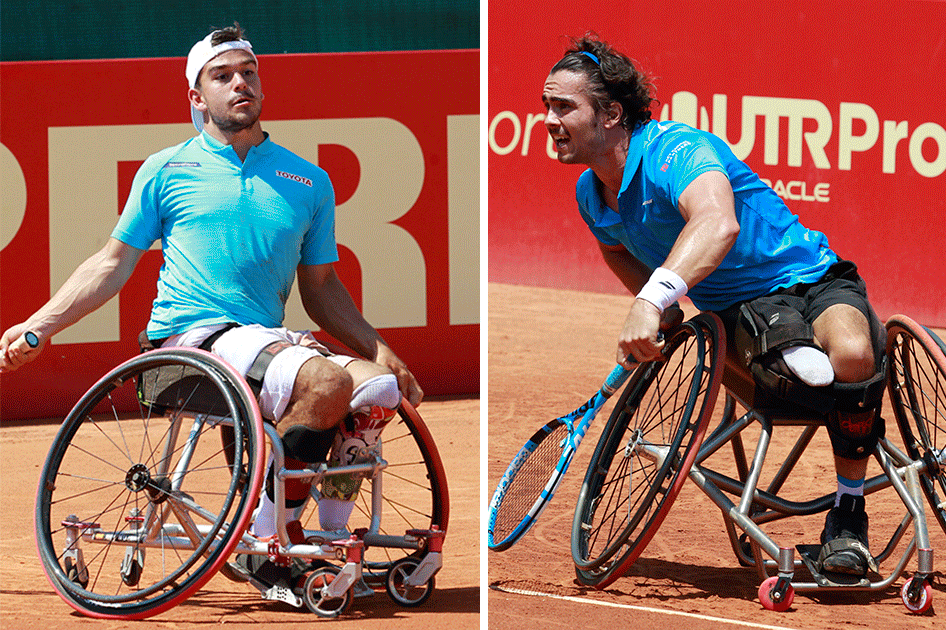 De la Puente y Caverzaschi se citan en la final de la Liga MAPFRE de Tenis en Silla