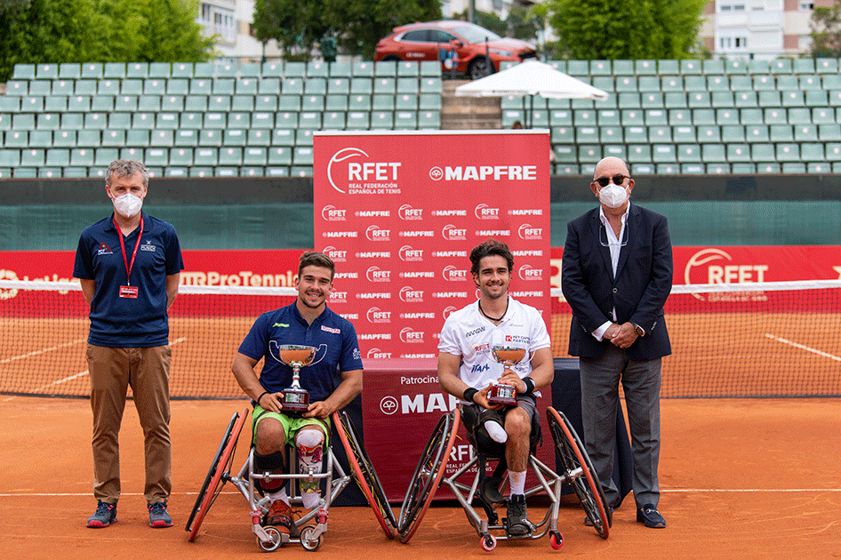 Martín de la Puente, campeón de la Liga MAPFRE de Tenis en Silla en Barcelona Martín de la Puente, campeón de la Liga MAPFRE de Tenis en Silla en Barcelona