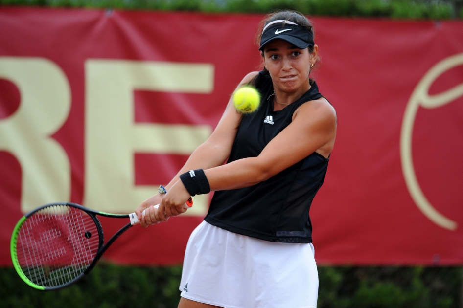 El inicio de la Liga MAPFRE de Tenis en Platja d'Aro destapa a la joven valenciana Leyre Romero