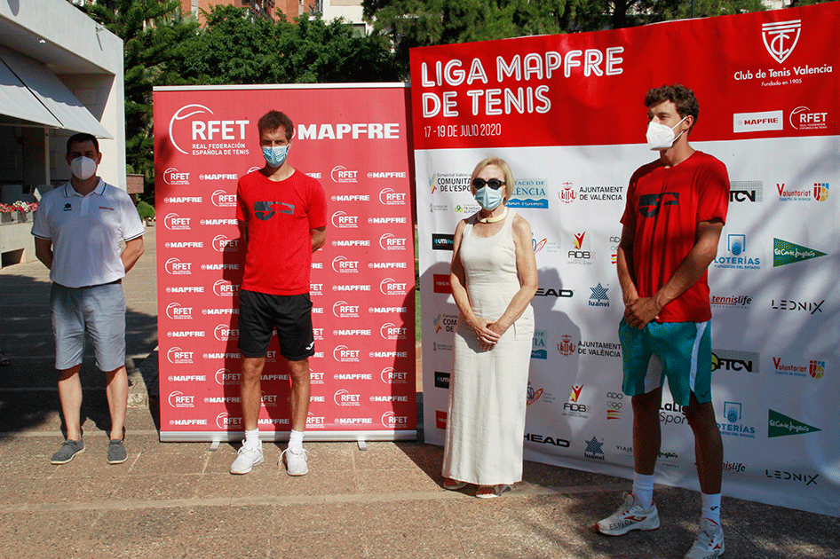 Valencia acoge la segunda prueba de la Liga MAPFRE de Tenis 