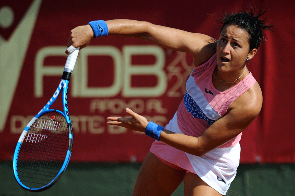 Semifinales de lujo en el primer torneo de la Liga MAPFRE Femenina de Tenis en Platja d'Aro Semifinales de lujo en el primer torneo de la Liga MAPFRE Femenina de Tenis en Platja d'Aro