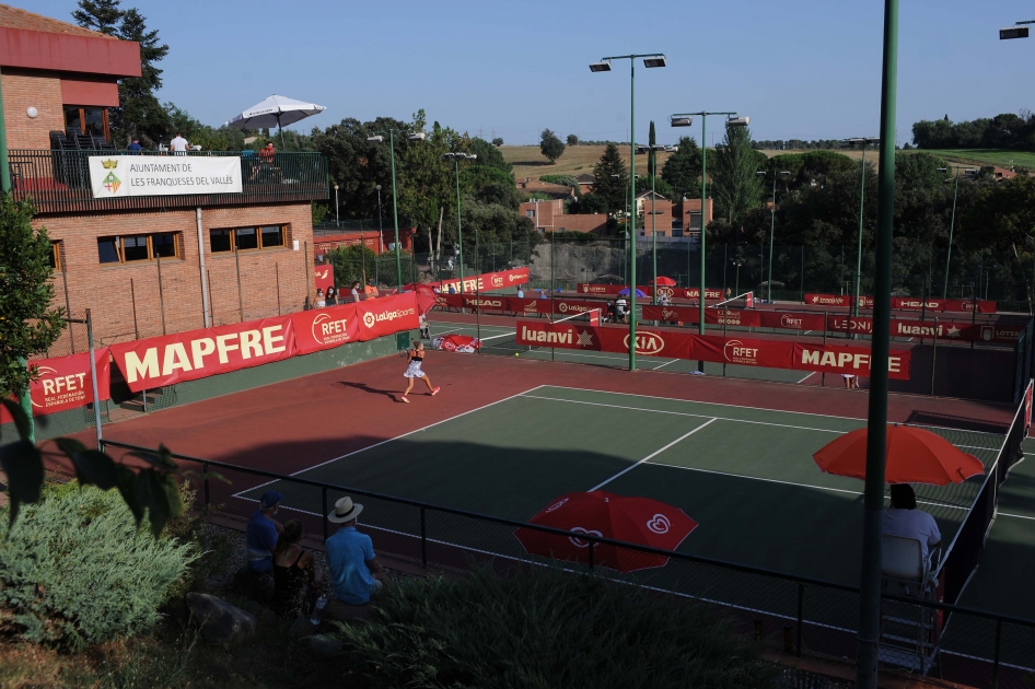 Última etapa de la Liga MAPFRE de Tenis Femenina en Les Franqueses del Vallès