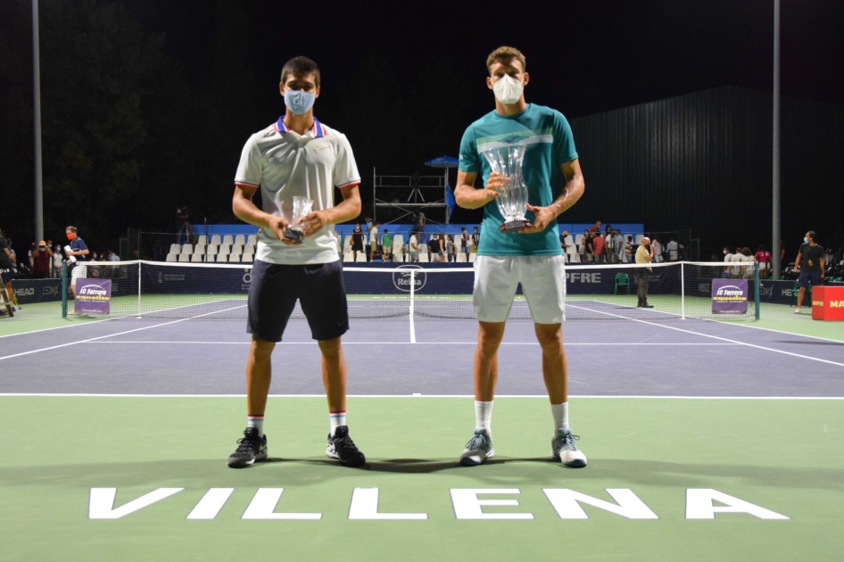 Carreño se lleva el Torneo 25º Aniversario de la JC Ferrero - Equelite Sport Academy ante Alcaraz Carreño se lleva el Torneo 25º Aniversario de la JC Ferrero - Equelite Sport Academy ante Alcaraz