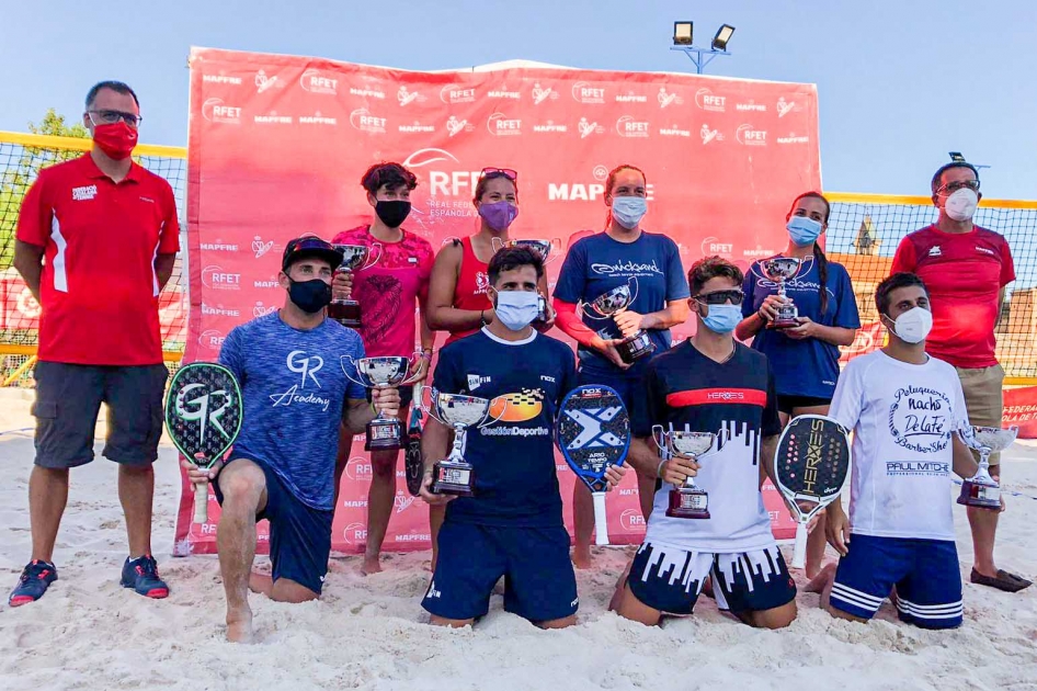 Ramos-Rodrguez y Fernndez-Faras cierran con victoria la Liga MAPFRE de Tenis Playa en Barcelona