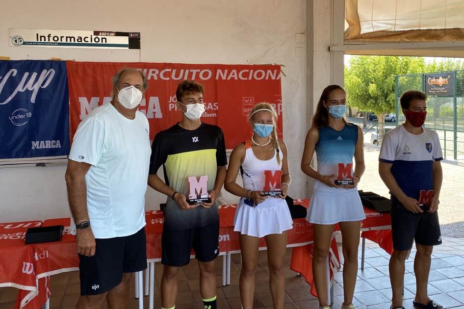 Victorias de Judith Perell y David Len en el torneo 