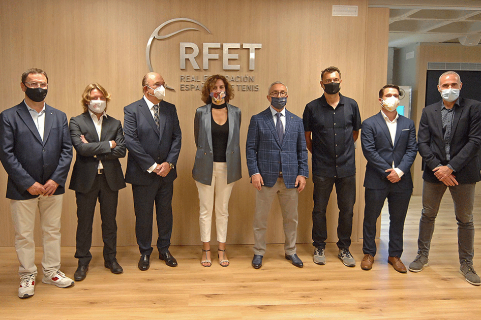 La Real Federación Española de Tenis inaugura su primera sede en propiedad en Barcelona La Real Federación Española de Tenis inaugura su primera sede en propiedad en Barcelona