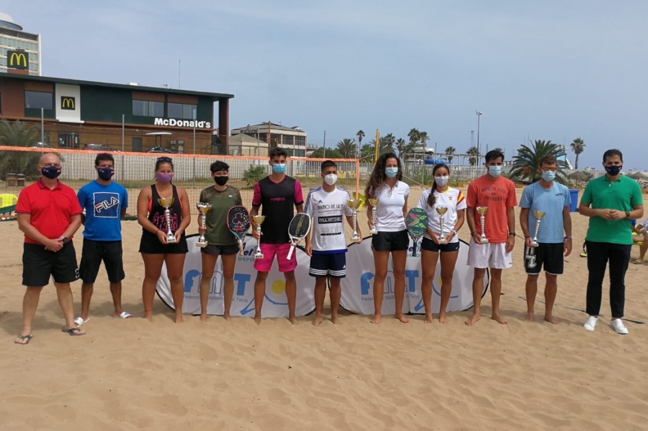 Melilla reabre el circuito mundial de tenis playa con victorias de López-Tejada y Farías-Fernández