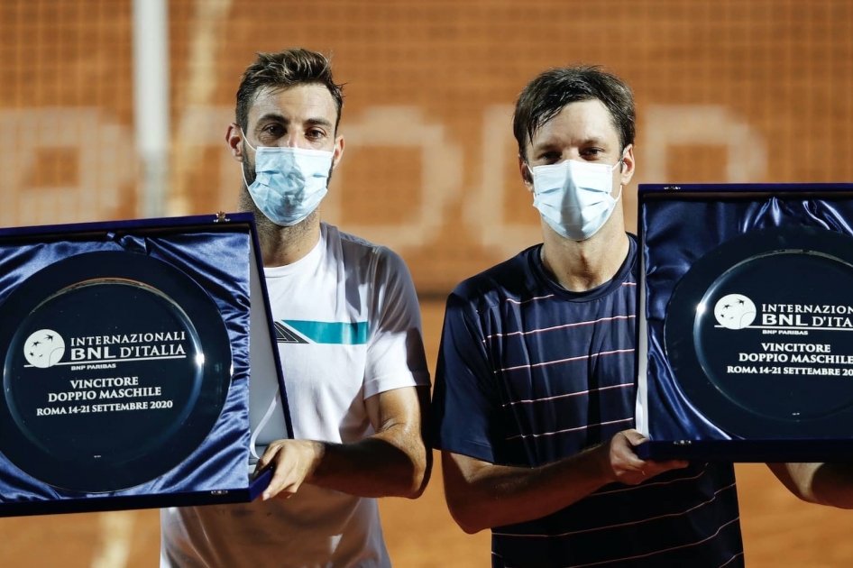 Marcel Granollers conquista el título de dobles en Roma junto a Horacio Zeballos