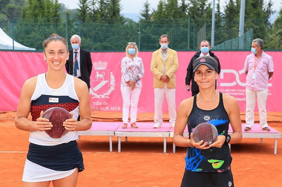 Sara Sorribes logra su mayor triunfo en el torneo de 80 mil dólares de Cagnes-sur-Mer Sara Sorribes logra su mayor triunfo en el torneo de 80 mil dólares de Cagnes-sur-Mer