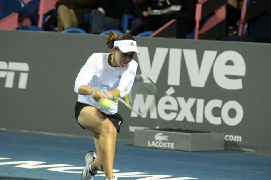 Anabel Medina y Arantxa Parra se despiden del Abierto de Monterrey en primera ronda
