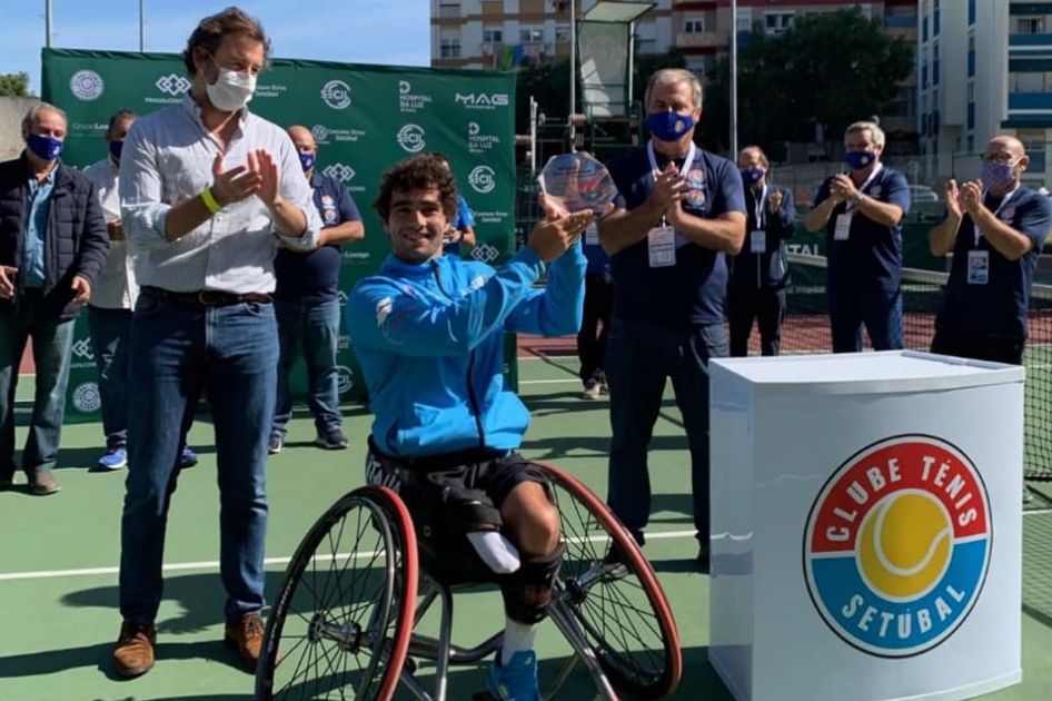 Doblete de Daniel Caverzaschi en el torneo de tenis en silla de Setúbal Doblete de Daniel Caverzaschi en el torneo de tenis en silla de Setúbal
