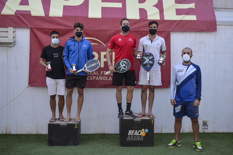 La Liga MAPFRE de Tenis Playa vuelve con victorias de Ramos-Rodrguez y Daz-Lpez en Alboraya