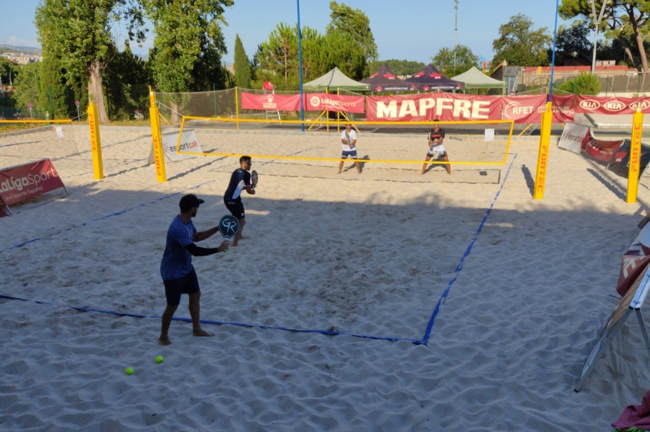 El último torneo de la Liga MAPFRE de Tenis Playa previsto en El Masnou se traslada a Barcelona El último torneo de la Liga MAPFRE de Tenis Playa previsto en El Masnou se traslada a Barcelona