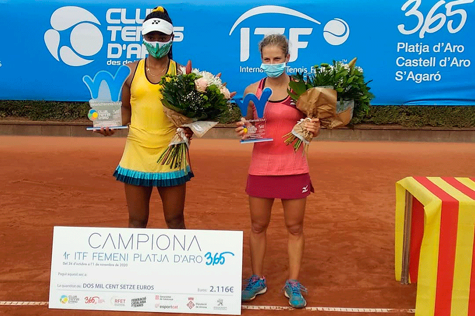 Sorpresa en el internacional ITF femenino de Platja d'Aro con la victoria de la suiza de 17 aos Scilipoti