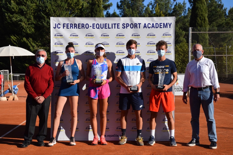 Victorias de la francesa Elsa Jacquemot y del belga Pierre Yves Bailly en el internacional jnior de Villena