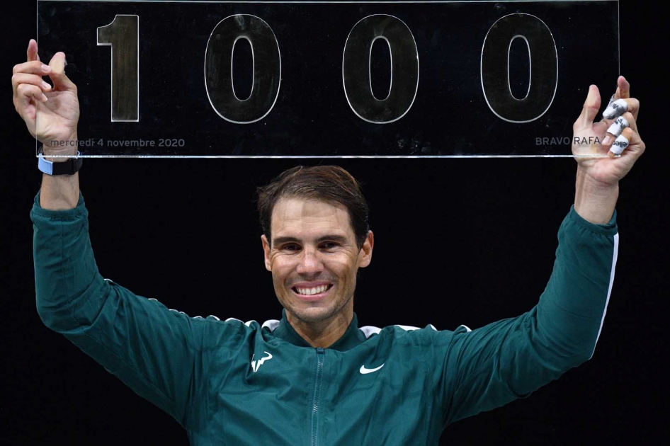 Nadal alcanza las 1.000 victorias en el circuito Nadal alcanza las 1.000 victorias en el circuito