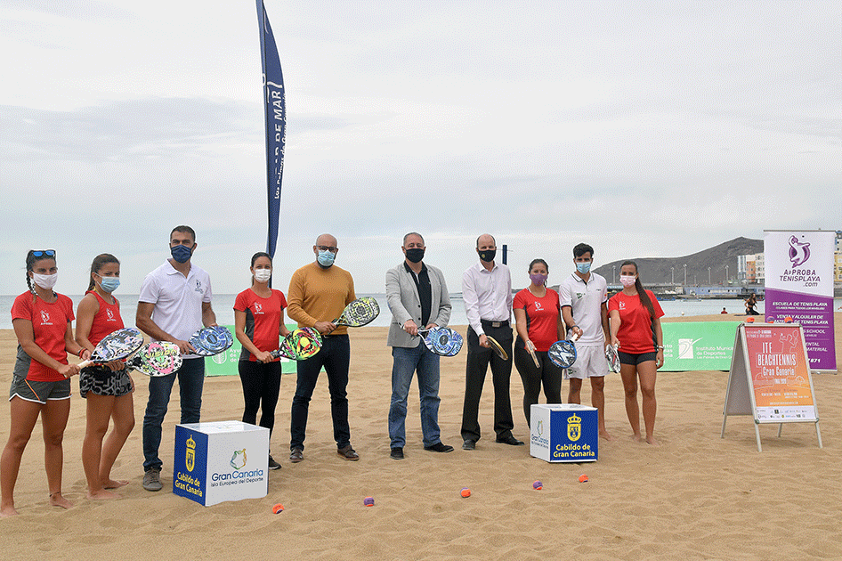 Gran Canaria cerrará el circuito mundial de tenis playa con el único torneo de 10 mil dólares del año Gran Canaria cerrará el circuito mundial de tenis playa con el único torneo de 10 mil dólares del año