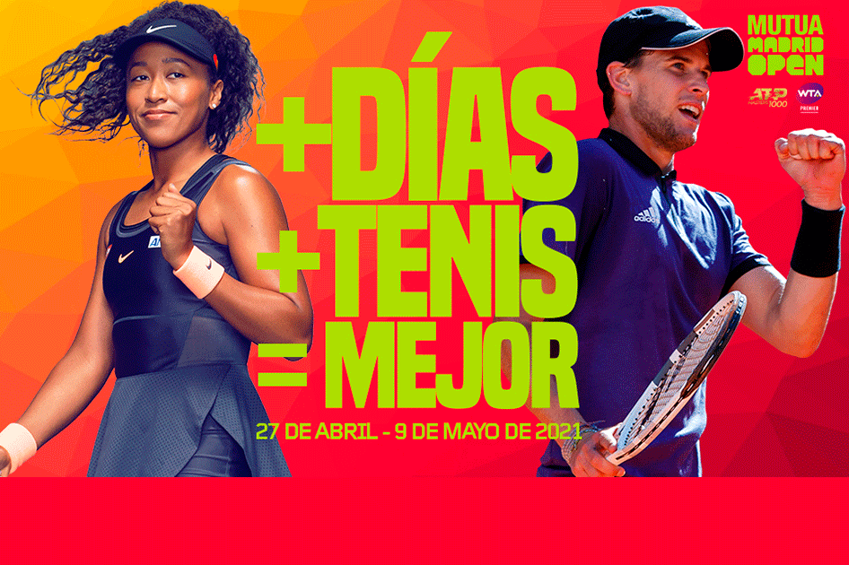 El Mutua Madrid Open pasará a ser un torneo de dos semanas a partir de 2021 El Mutua Madrid Open pasará a ser un torneo de dos semanas a partir de 2021