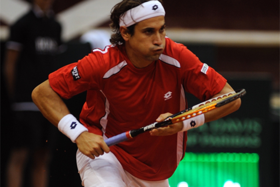 Ferrer gana a Chiudinelli y restablece la igualdad en la eliminatoria Ferrer gana a Chiudinelli y restablece la igualdad en la eliminatoria